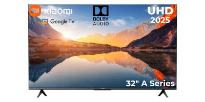 تلفزيون شاومي A-32-2025TV UHD 2025 مساعد جوجل - شاشة 32 بوصة