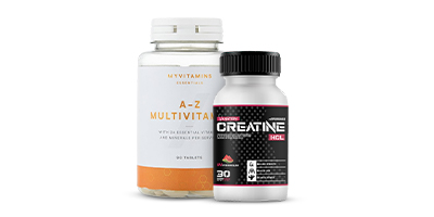 A-Z Multivitamin 90 Tablets + Vanation Creatine - Watermelon