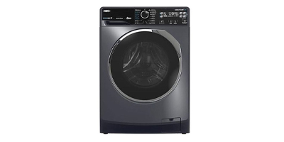 Zanussi Steammax Washing Machine 8Kg Front Loading - Dark Grey