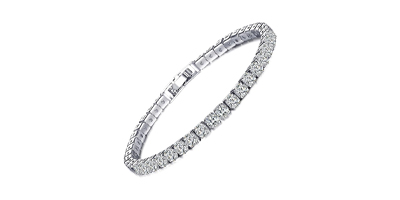 Classic Bracelet - 18K White Gold Plated