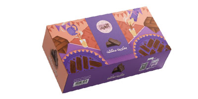 El Abd Chocolate-coated Biscuits - 24 Pieces