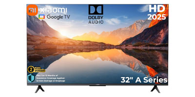 Xiaomi A-32-2025TV HD 2025 Google Assistant TV, 32-Inch