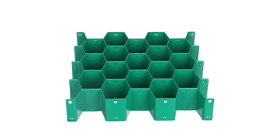منظم أدراج من البلاستيك أخضر 6.5x35.5سم