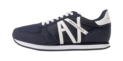 حذاء ARMANI EXCHANGE برباط وشعار XUX017 - DRKNVY