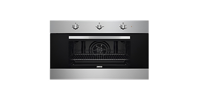 Zanussi Built-In gas Oven 90*60- safety oven +gas grill