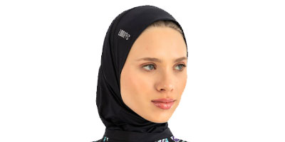 حجاب سباحة أسود فائق الجودة
